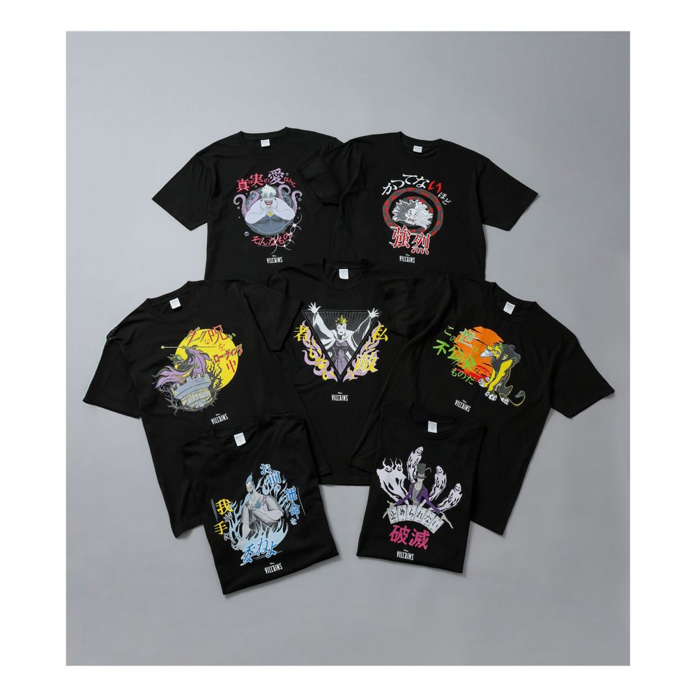 ディズニー VILLAINS Tシャツ パワーワードヴィランズ 101匹わんちゃん クルエラ