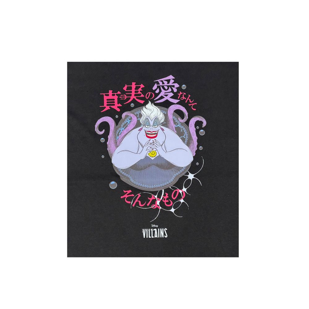 ディズニー VILLAINS Tシャツ パワーワードヴィランズ リトル・マーメイド アースラ