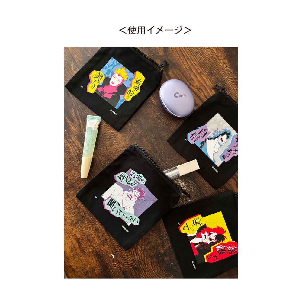 ディズニー VILLAINS ポーチ パワーワードヴィランズ ヘラクレス ハデス