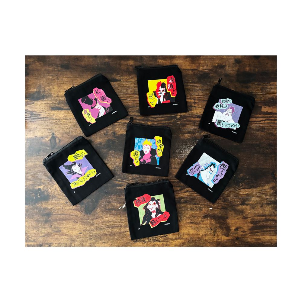 ディズニー VILLAINS ポーチ パワーワードヴィランズ ライオン・キング スカー