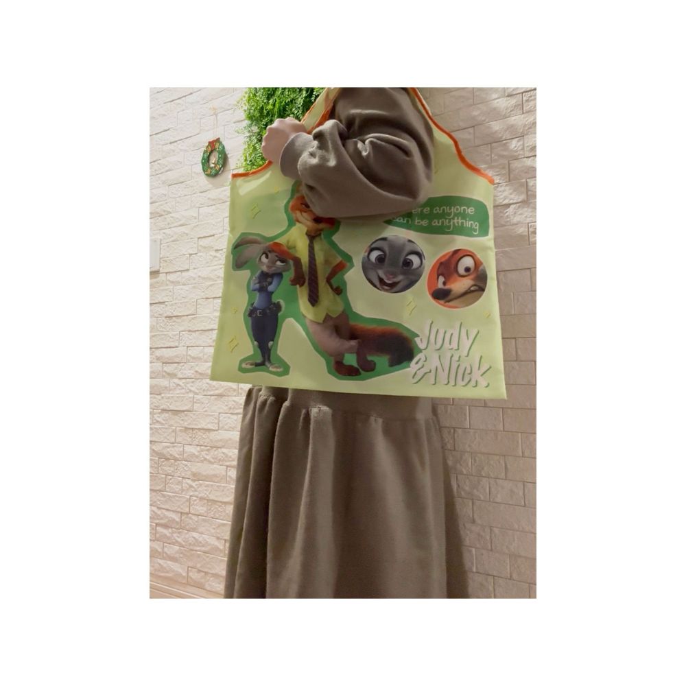 ディズニー ズートピア くるくるショッピングバッグ