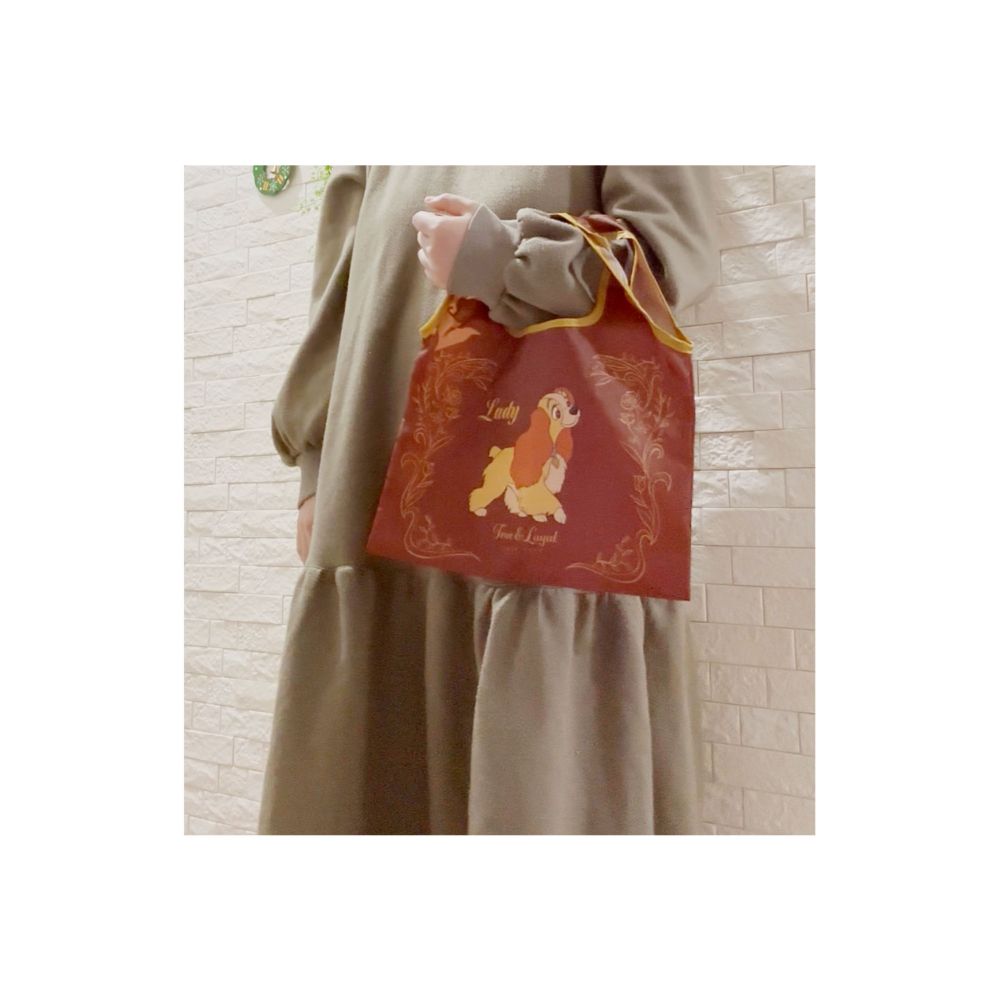 ディズニー わんわん物語 ミニくるくるショッピングバッグ