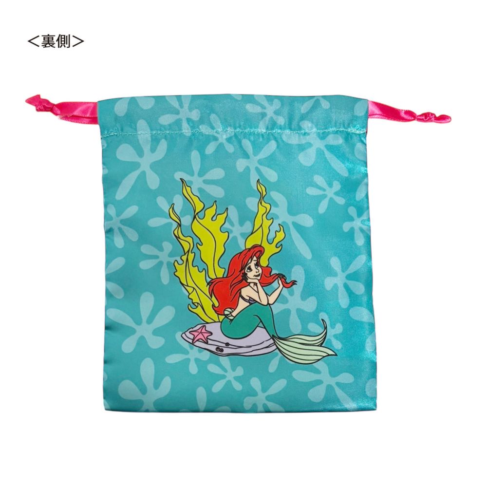ディズニー リボン巾着 リトル・マーメイド なかよし