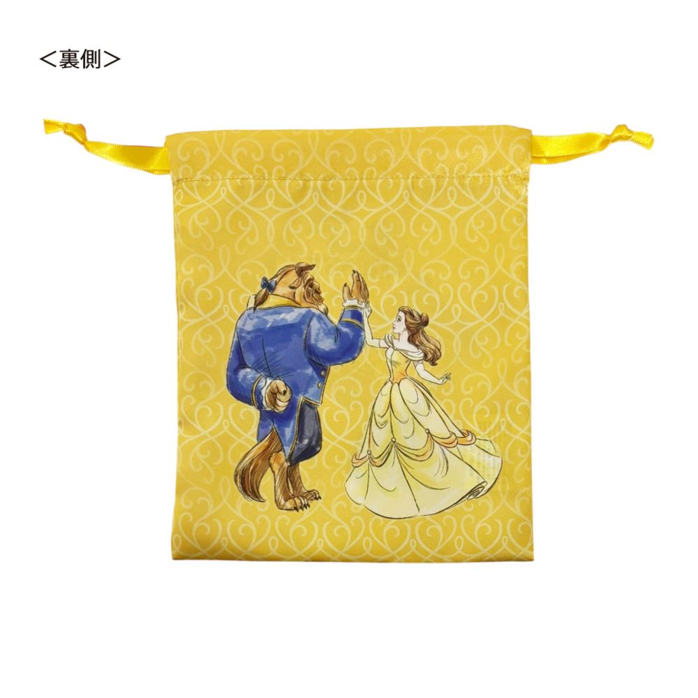 ディズニー リボン巾着 美女と野獣 本