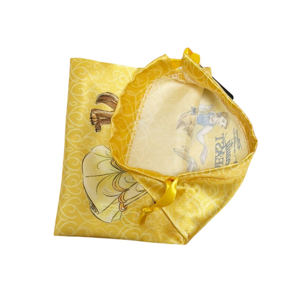 ディズニー リボン巾着 美女と野獣 本