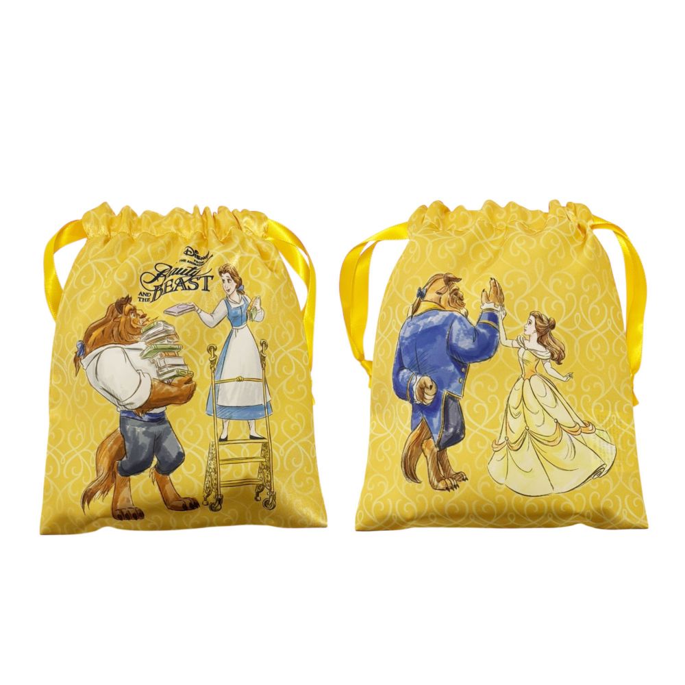 ディズニー リボン巾着 美女と野獣 本