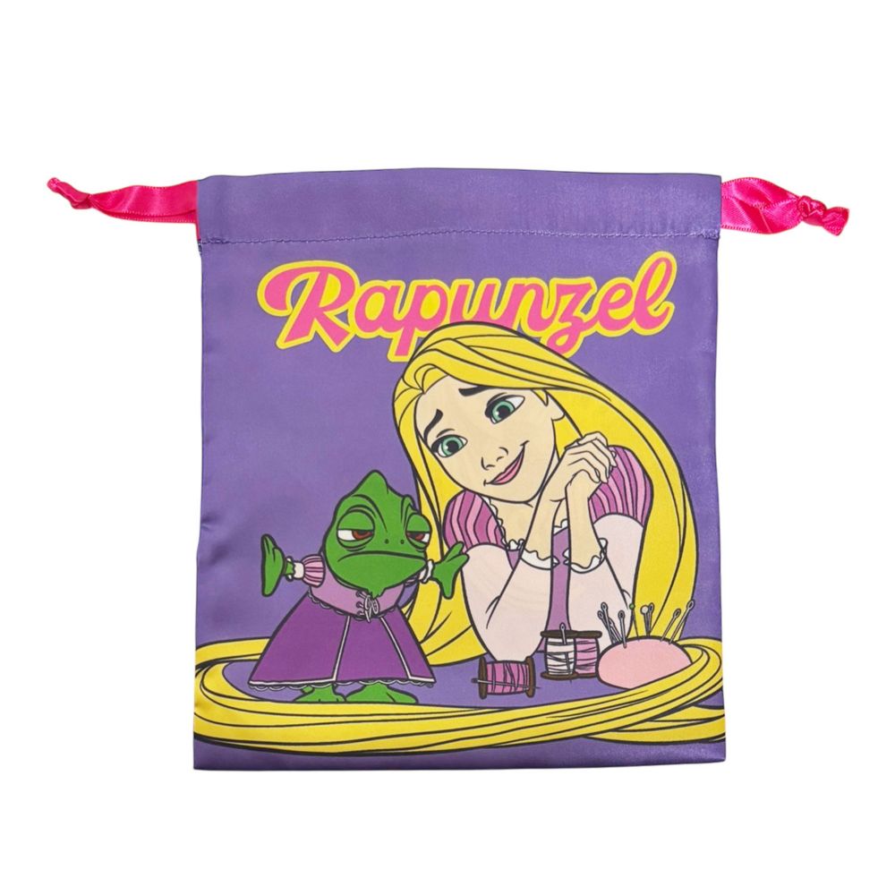ディズニー リボン巾着 塔の上のラプンツェル ラプンツェル＆パスカル