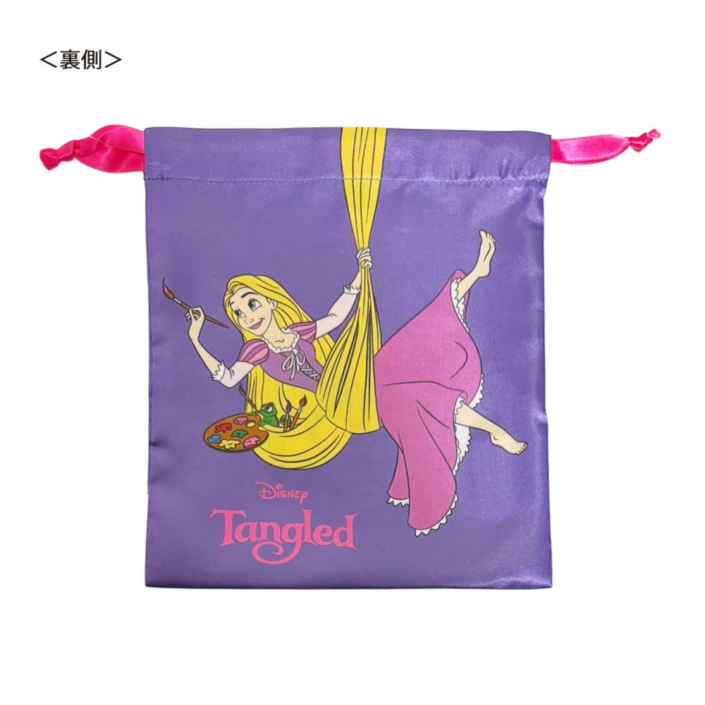 ディズニー リボン巾着 塔の上のラプンツェル ラプンツェル＆パスカル