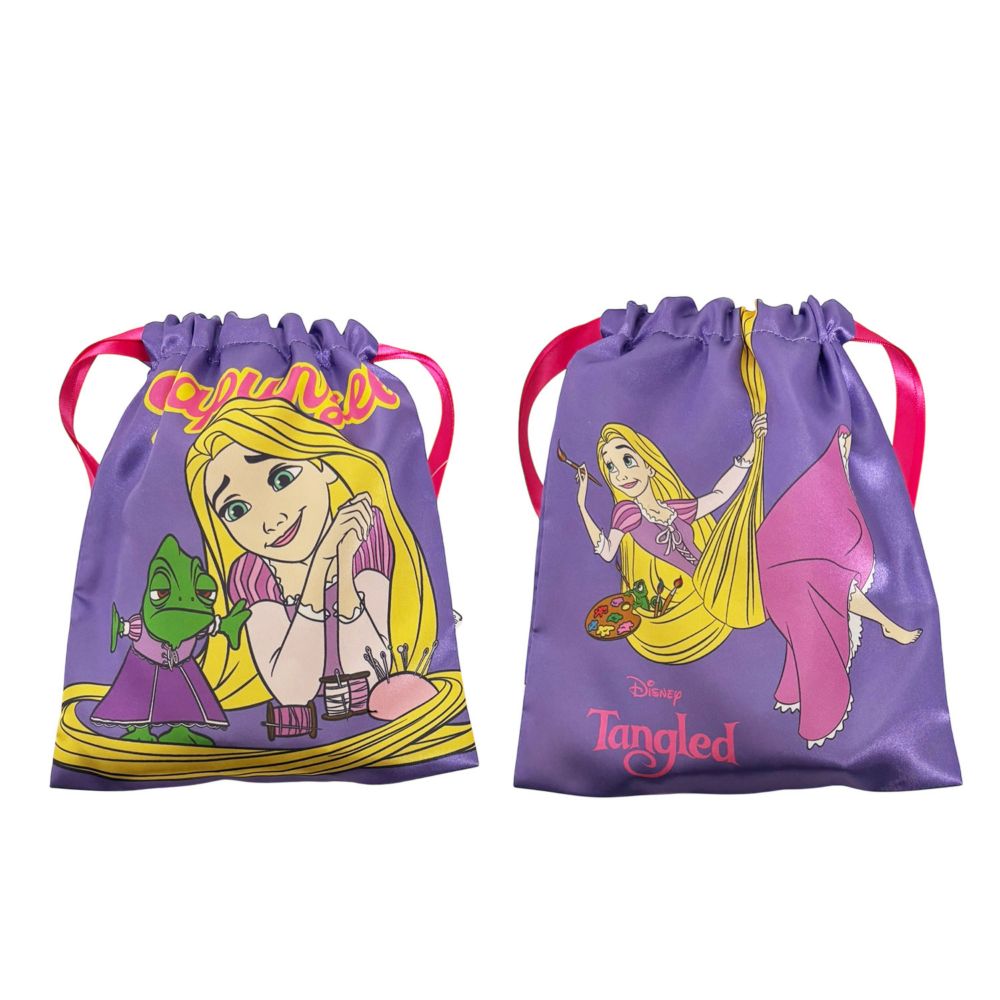 ディズニー リボン巾着 塔の上のラプンツェル ラプンツェル＆パスカル