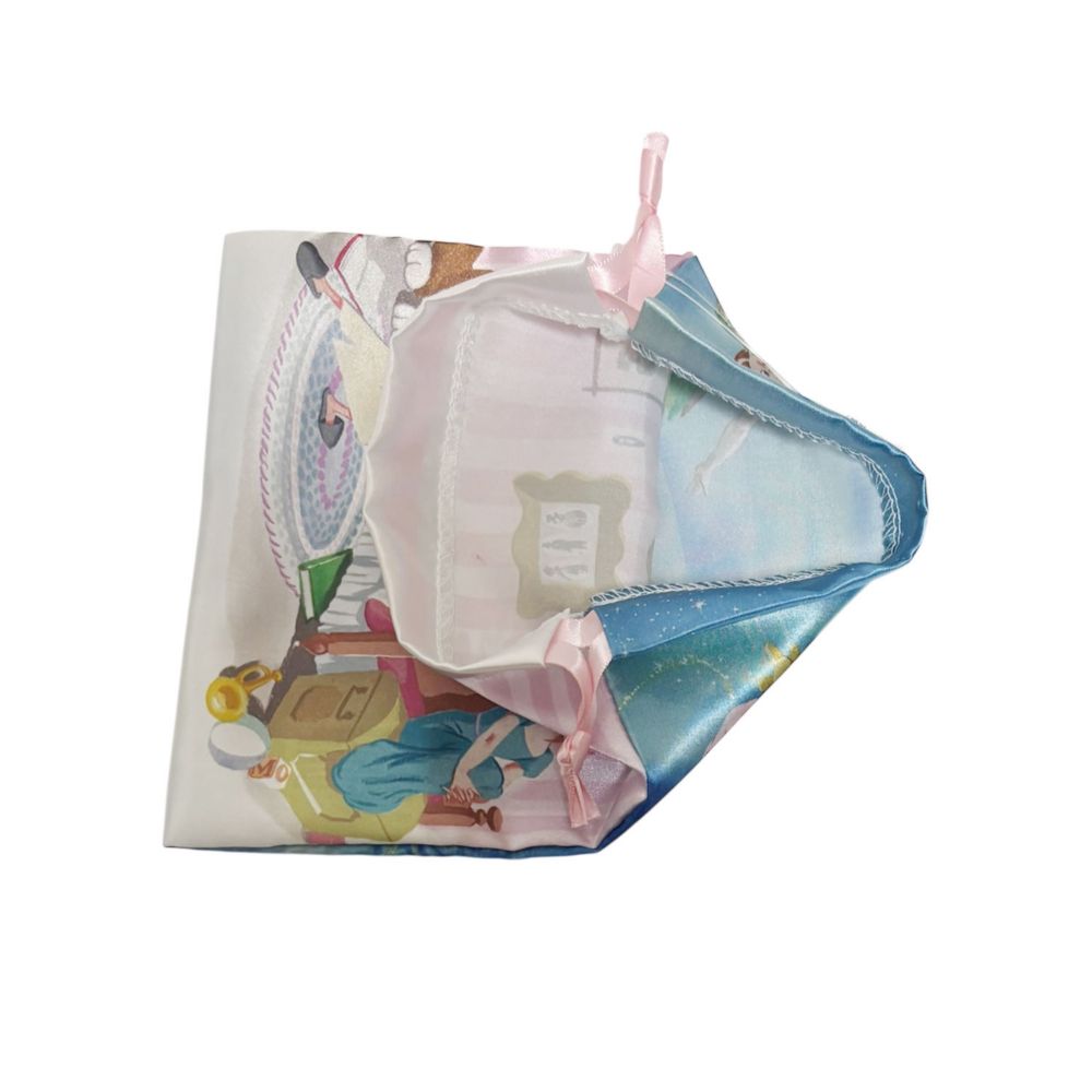 ディズニー リボン巾着 ピーター・パン 夜空と部屋