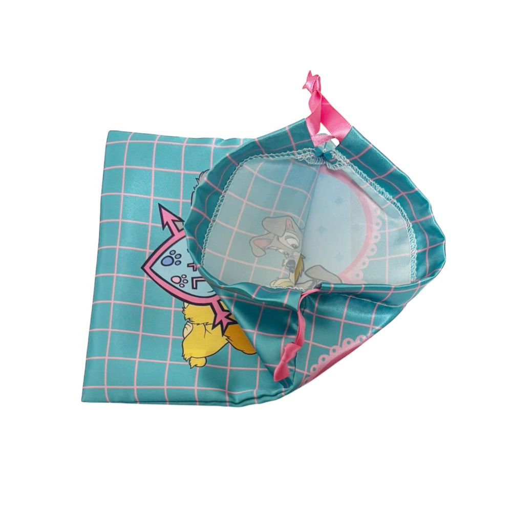 ディズニー リボン巾着 わんわん物語 ハート