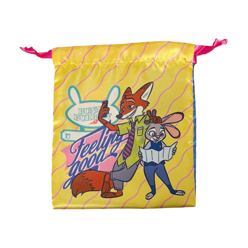 ディズニー リボン巾着 ズートピア なかよし