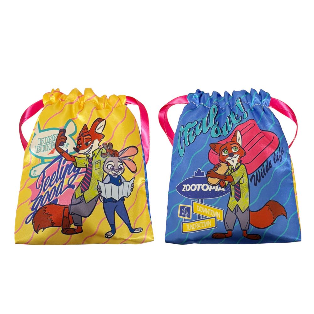 ディズニー リボン巾着 ズートピア なかよし