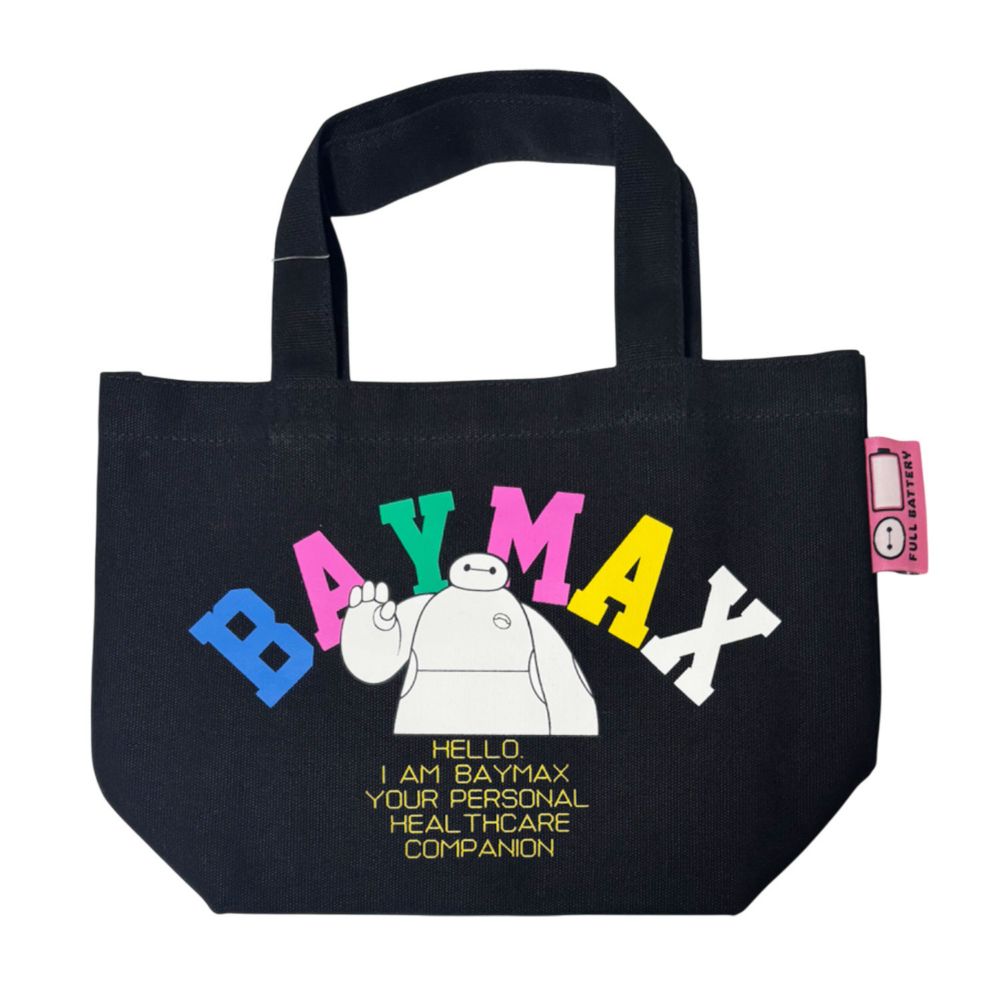 ディズニー カラーマチ付きバッグ ベイマックス ロゴ