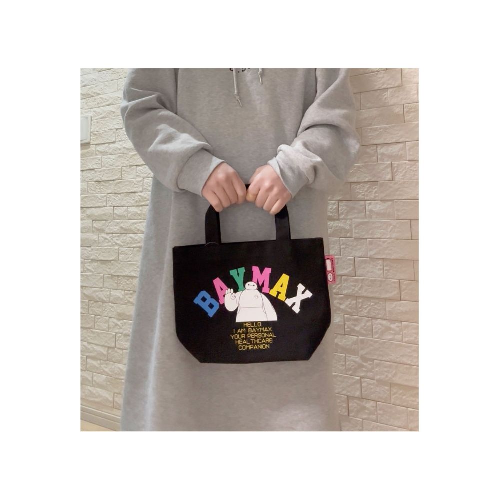 ディズニー カラーマチ付きバッグ ベイマックス ロゴ