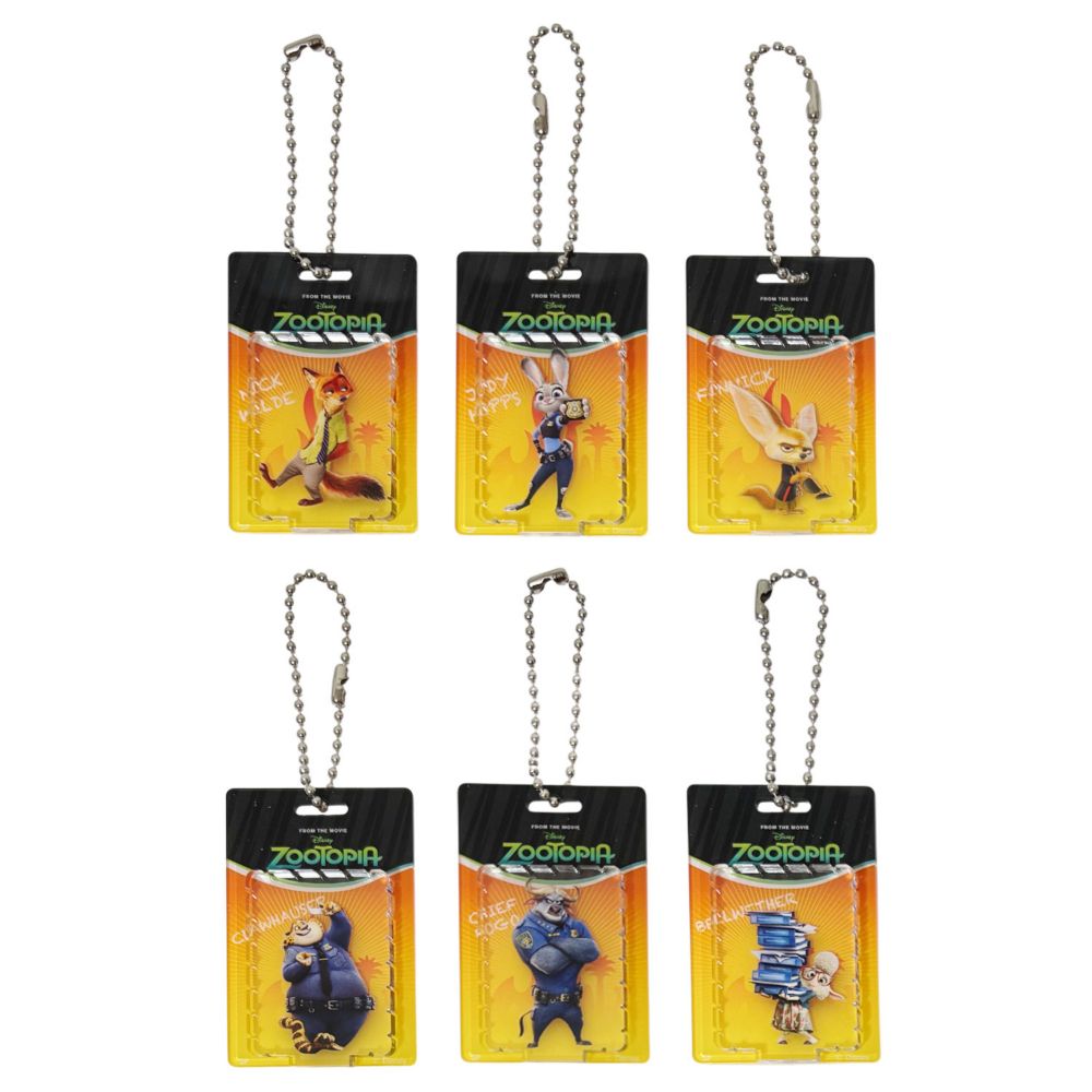 ディズニー ズートピア ブラインドブリスター風アクリルキーチェーン BOXセット（全6種）