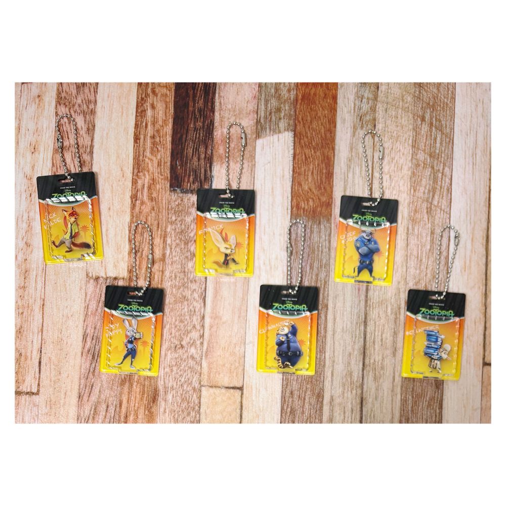 ディズニー ズートピア ブラインドブリスター風アクリルキーチェーン BOXセット（全6種）