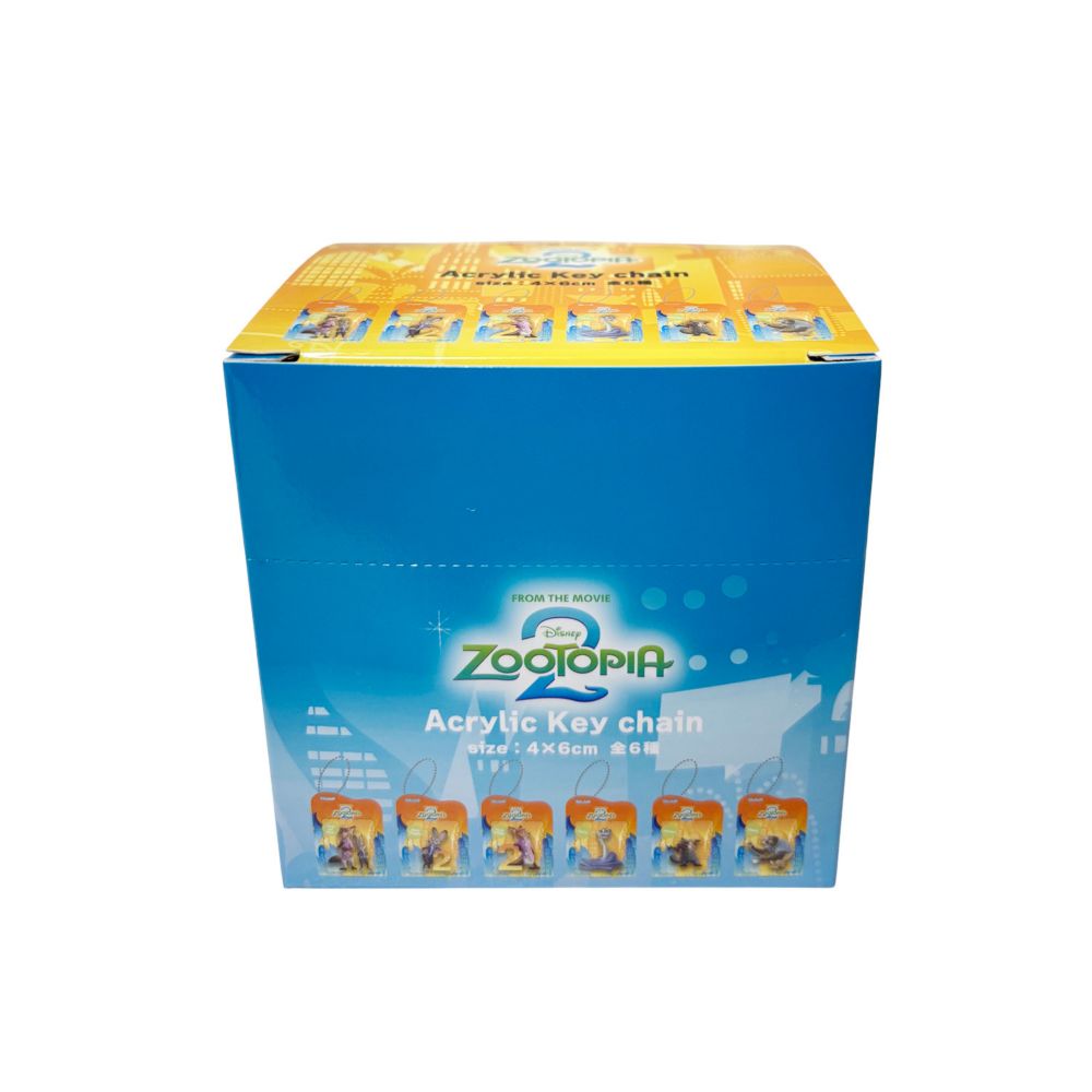 ディズニー ズートピア2 ブラインドブリスター風アクリルキーチェーン BOXセット（全6種）