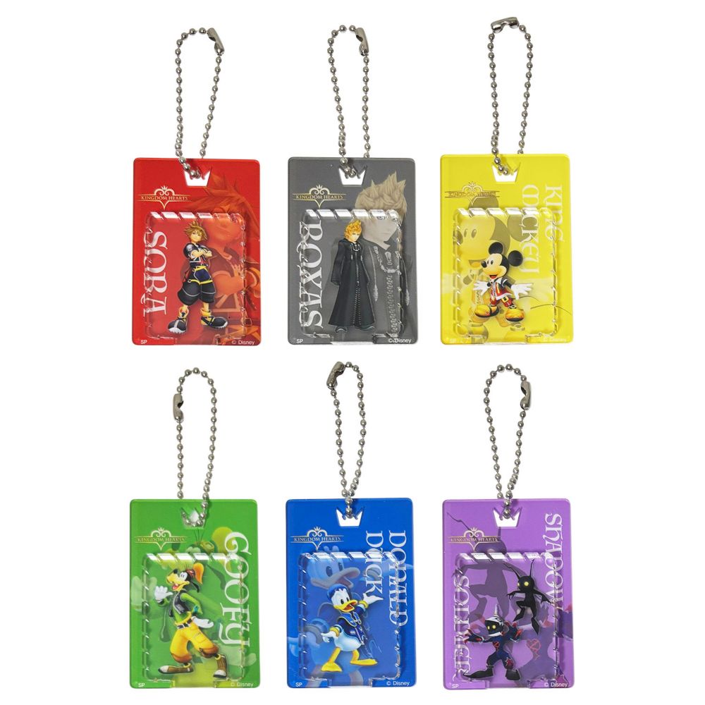 ディズニー キングダムハーツ ブラインドブリスター風アクリルキーチェーン 単品（全6種）