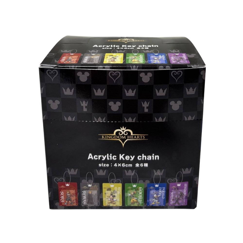 ディズニー キングダムハーツ ブラインドブリスター風アクリルキーチェーン 単品（全6種）
