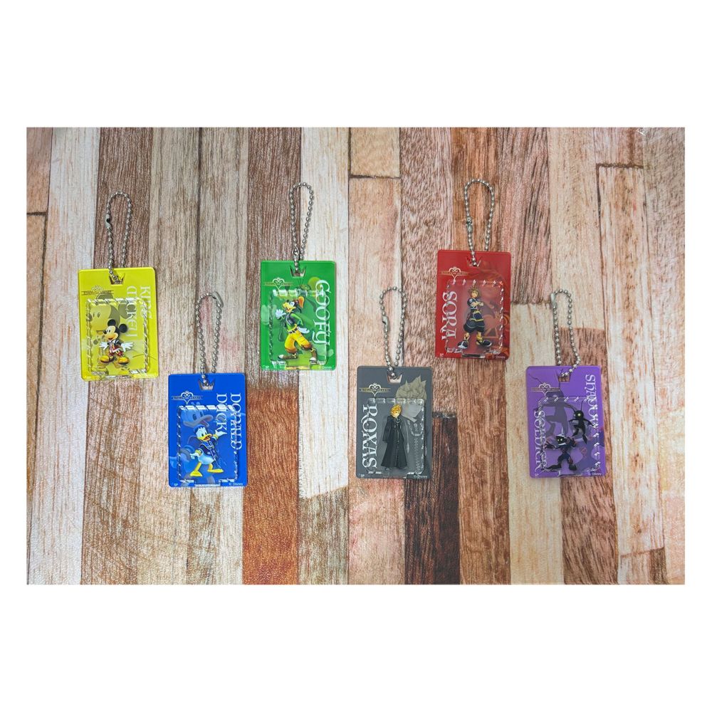 ディズニー キングダムハーツ ブラインドブリスター風アクリルキーチェーン 単品（全6種）