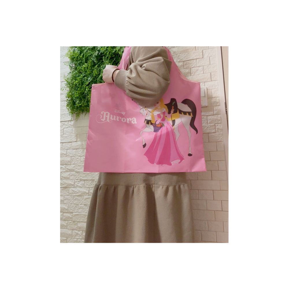 ディズニー オーロラ姫＆フレンズ くるくるショッピングバッグ