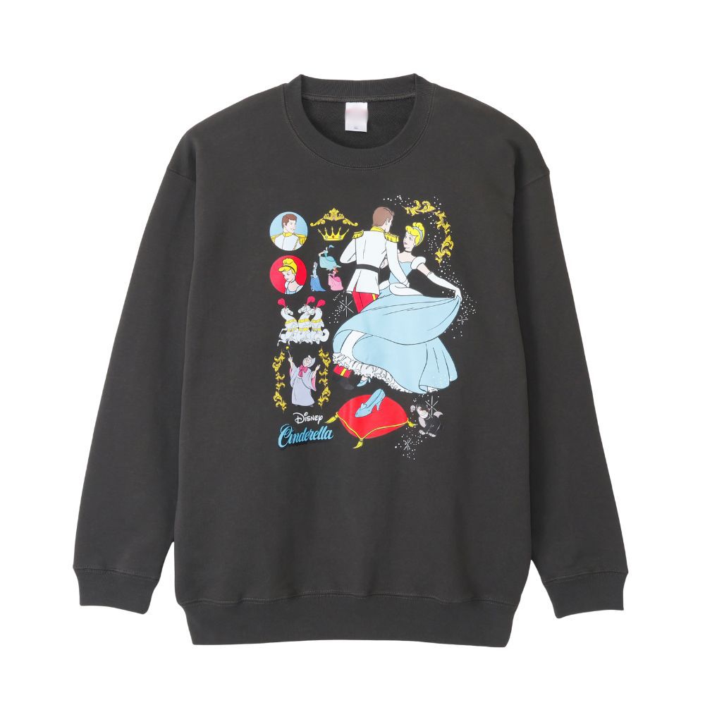 ディズニー ノスタルジカ スウェット シンデレラ ブラック