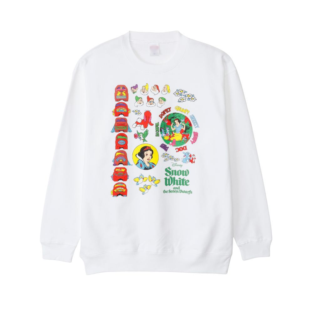 ディズニー ノスタルジカ スウェット 白雪姫 ホワイト
