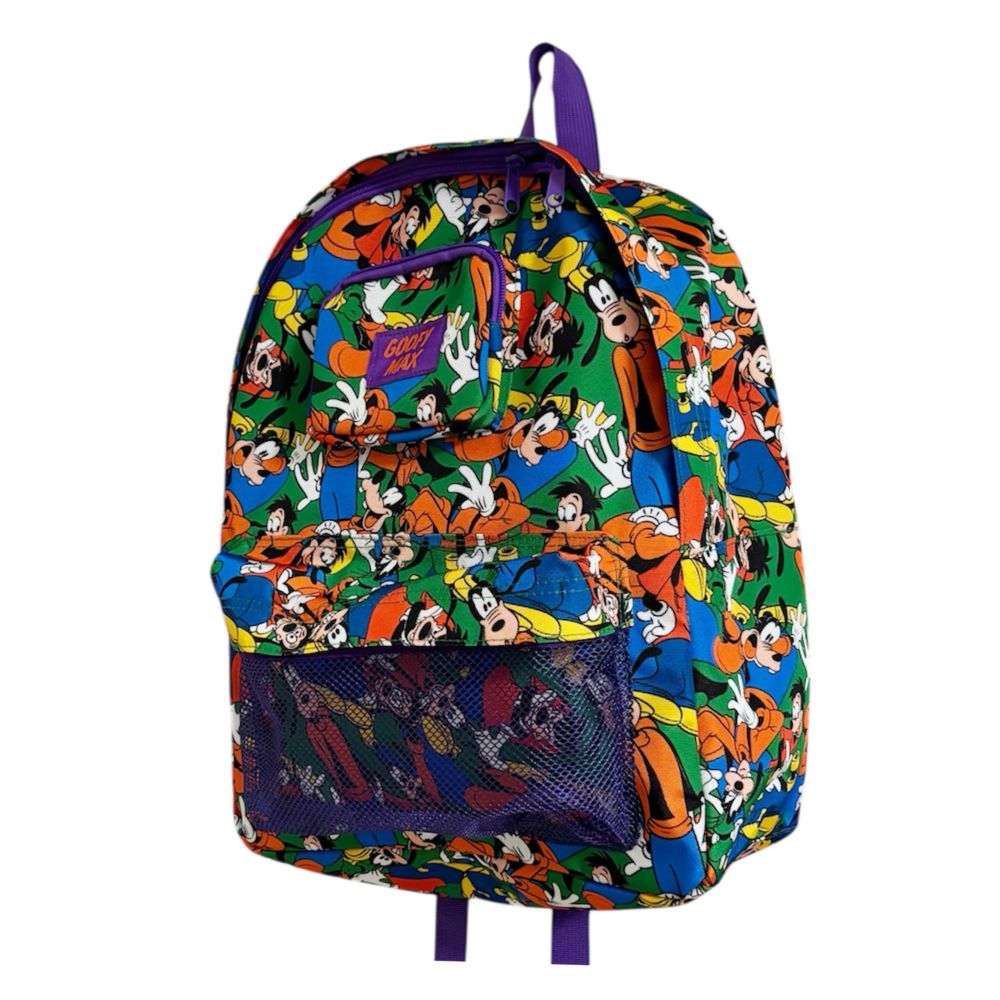 ディズニー グーフィー＆マックス 総柄 リュックサック