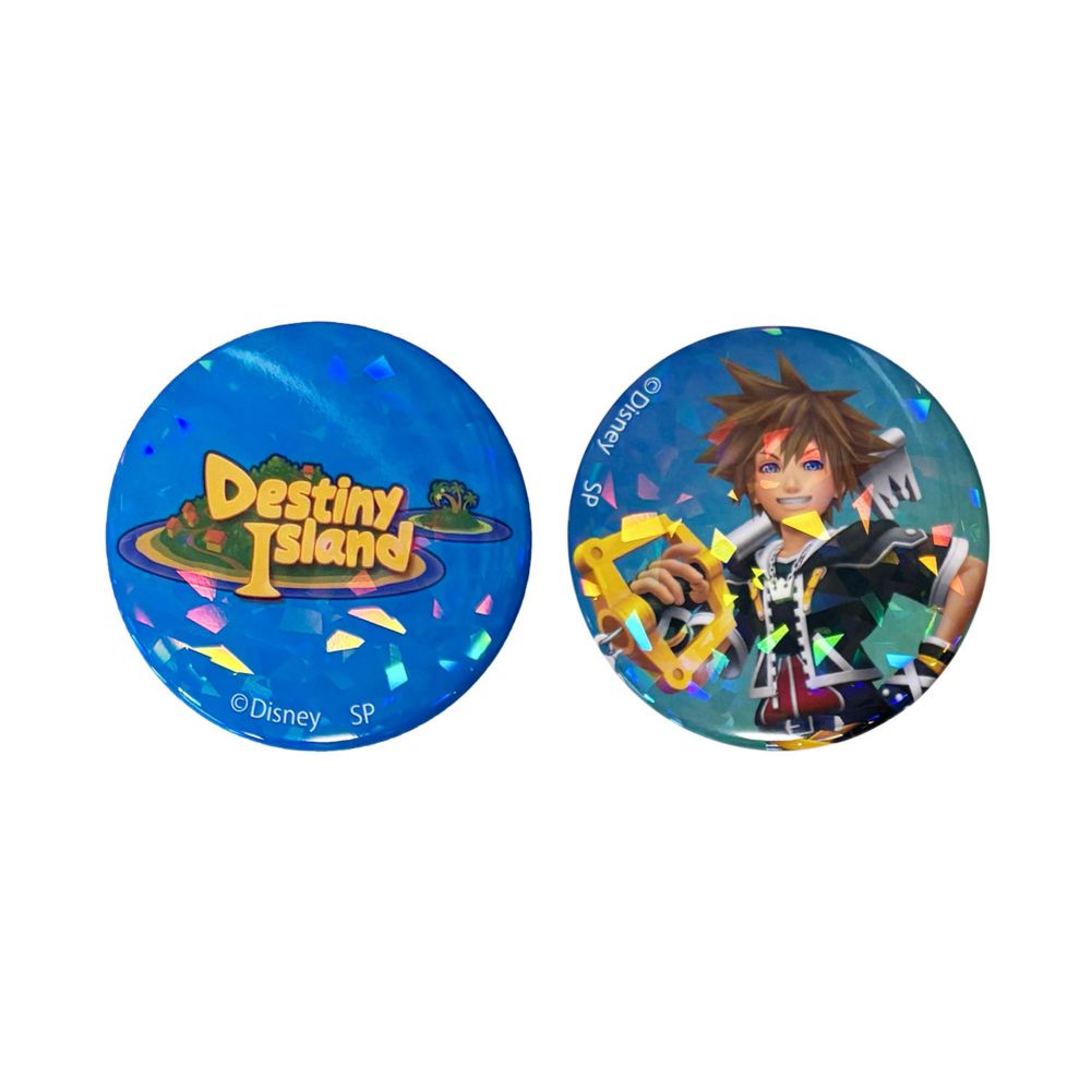 ディズニー キングダム ハーツ ブラインド缶バッジ2個セット 単品（全6種）
