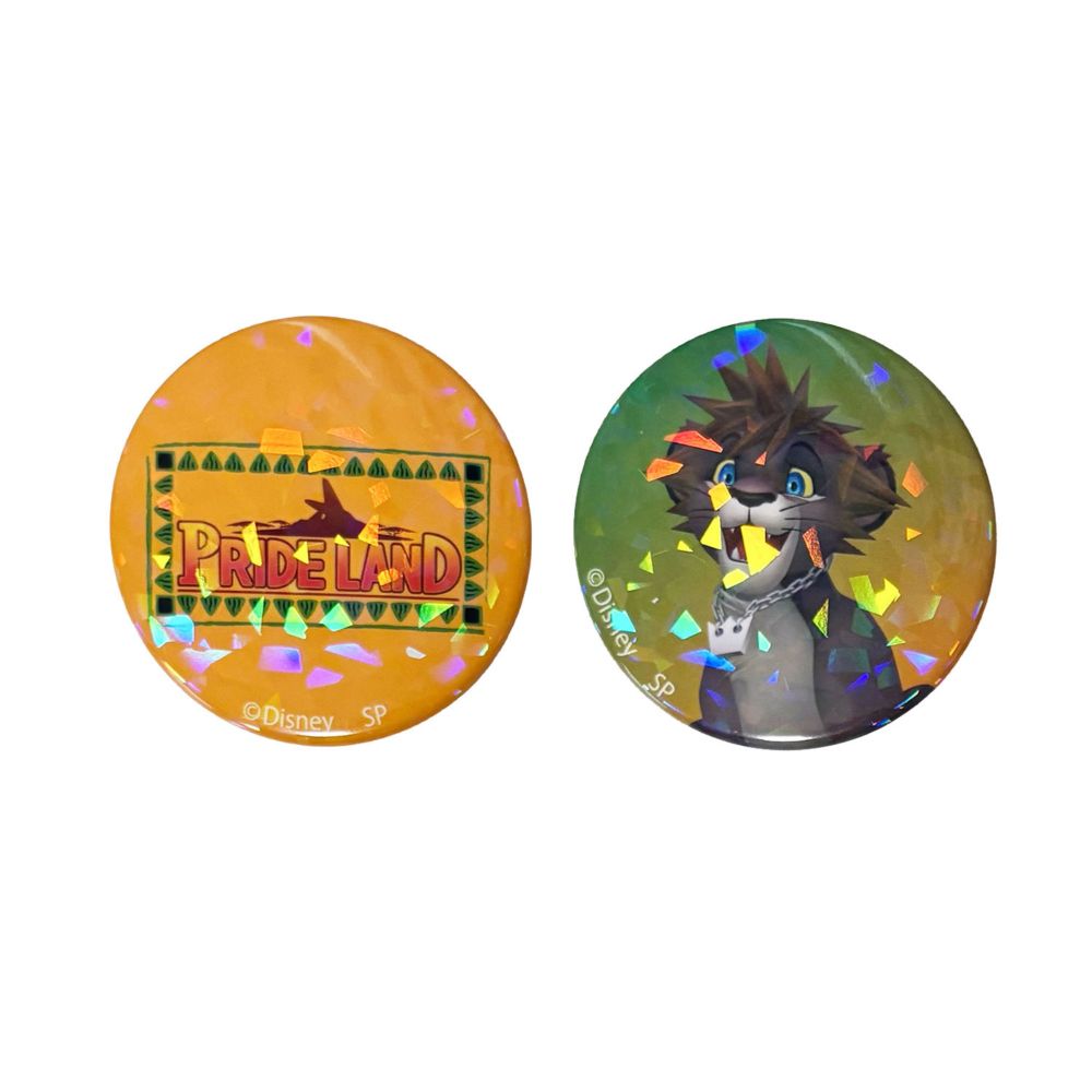 ディズニー キングダム ハーツ ブラインド缶バッジ2個セット 単品（全6種）