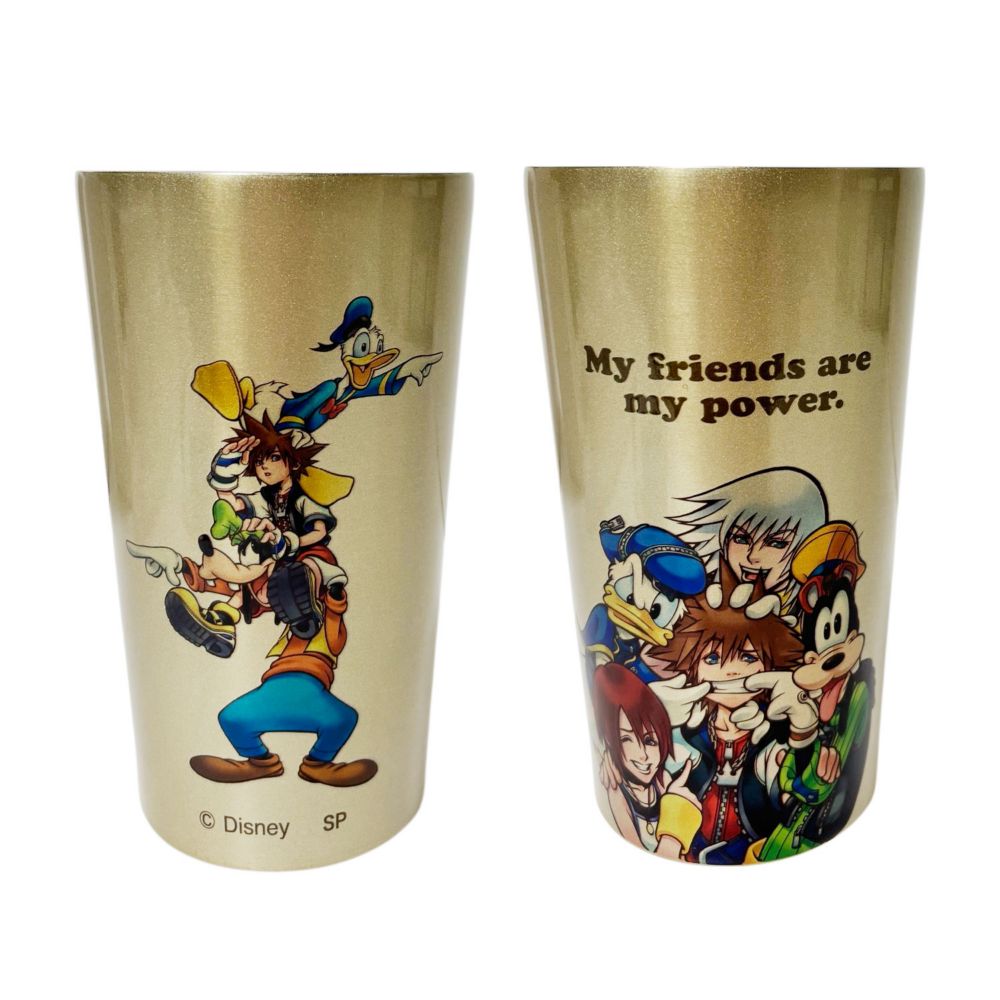 ディズニー キングダム ハーツ 仲間 ステンレスタンブラー Ｌサイズ