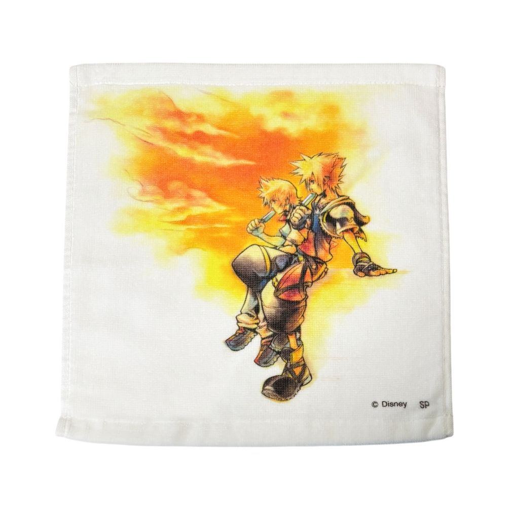 ディズニー キングダム ハーツ 夕日 ミニタオル