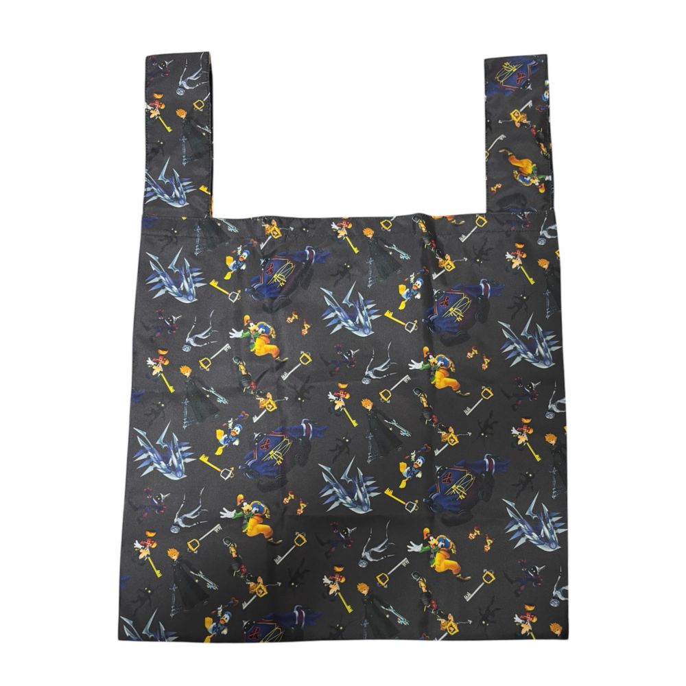 ディズニー キングダム ハーツ 総柄 ショッピングバッグ