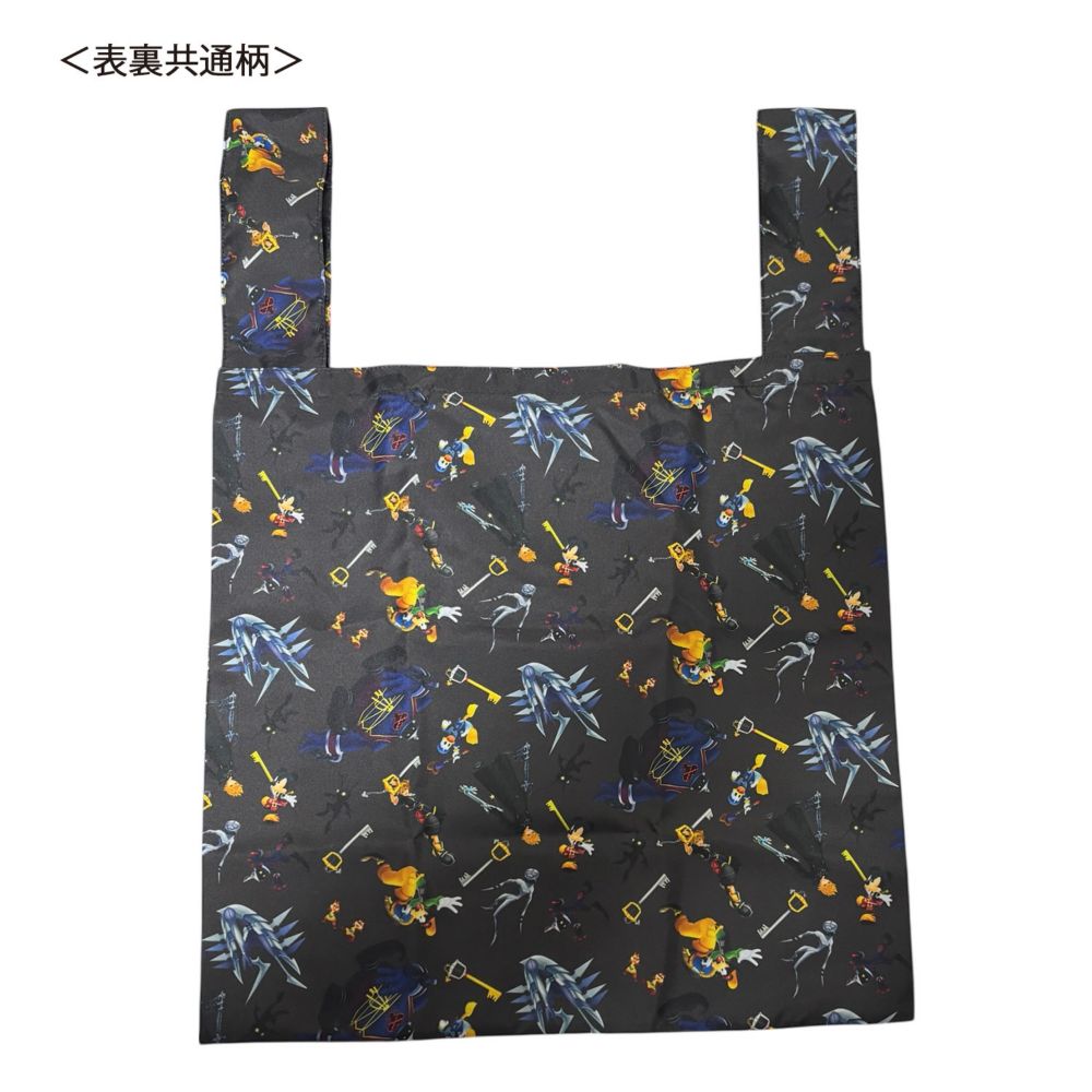 ディズニー キングダム ハーツ 総柄 ショッピングバッグ