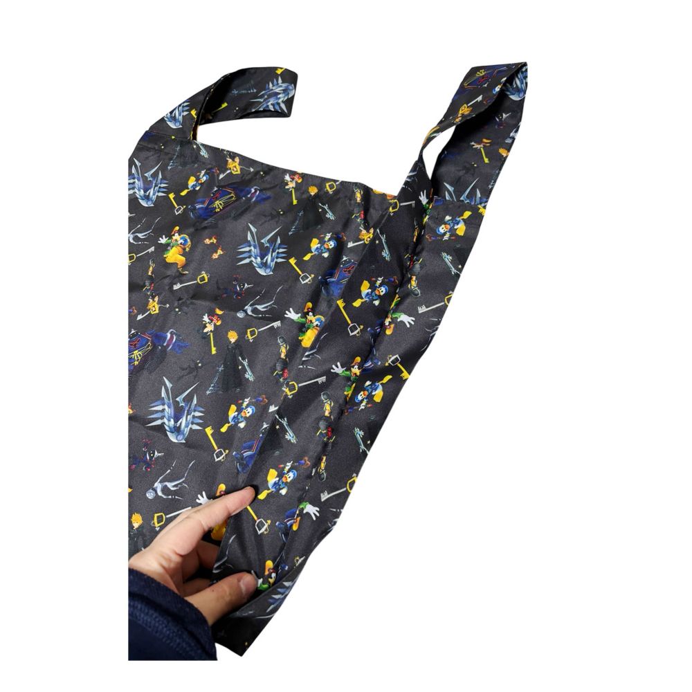 ディズニー キングダム ハーツ 総柄 ショッピングバッグ