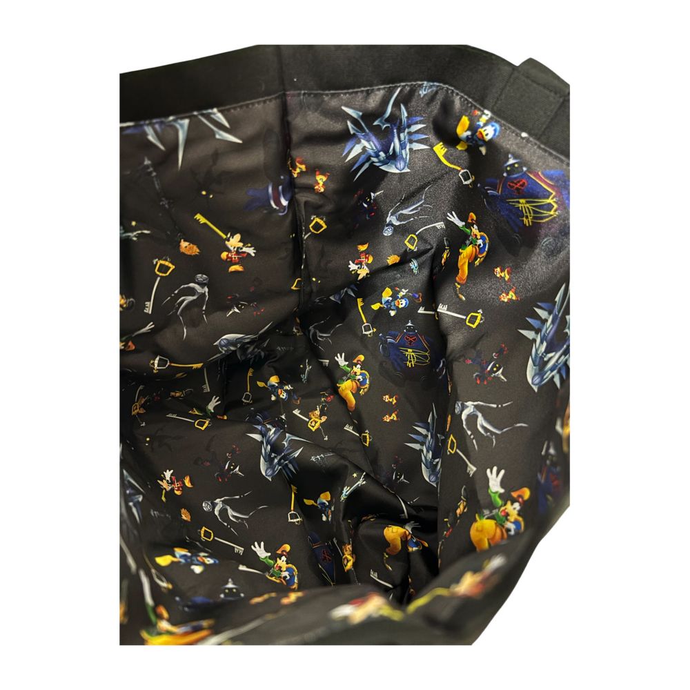 ディズニー キングダム ハーツ 横型トートバッグ