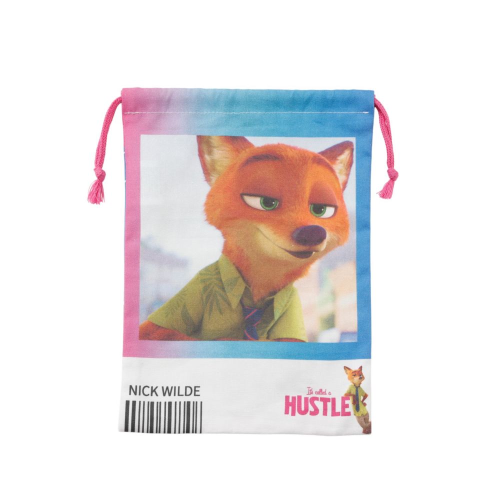 ディズニー ズートピア 巾着 ニック・ワイルド マガジン