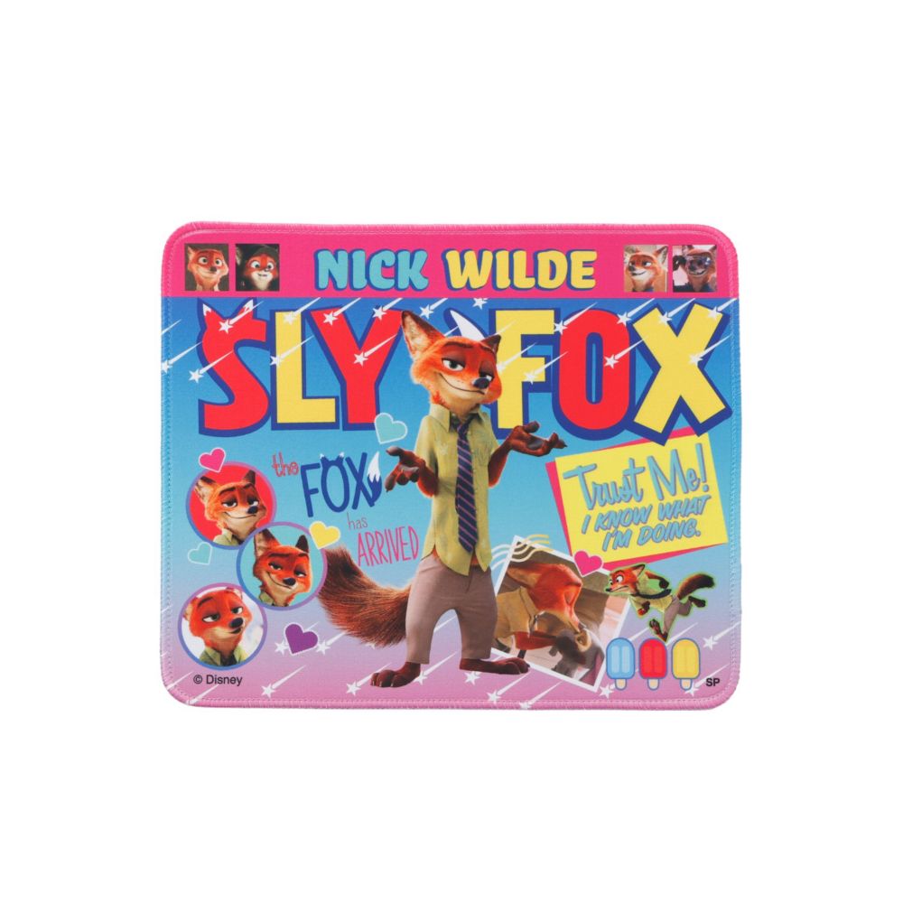 ディズニー ズートピア マウスパッド ニック・ワイルド マガジン