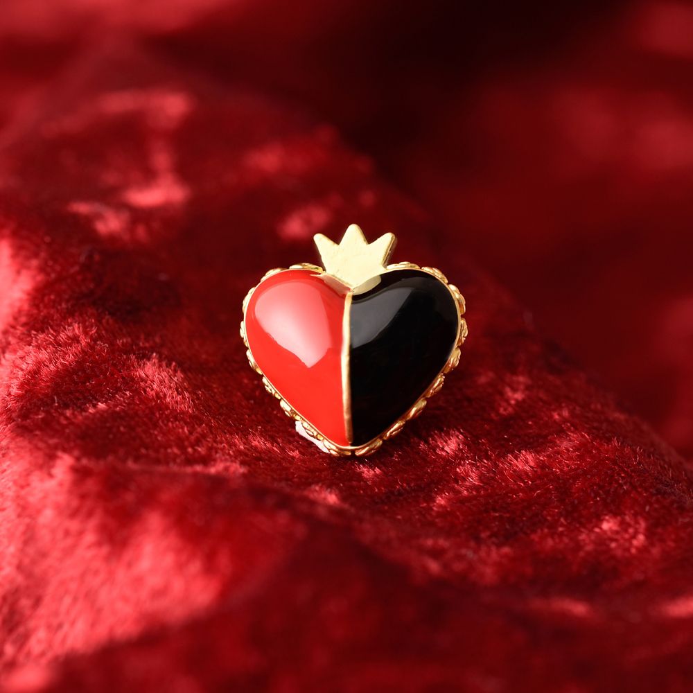 【キューポット】ハートの女王/イヤリング　トランプ