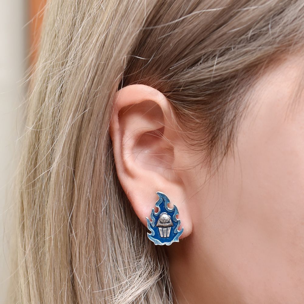 【キューポット】ハデス/イヤリング　フレイミング