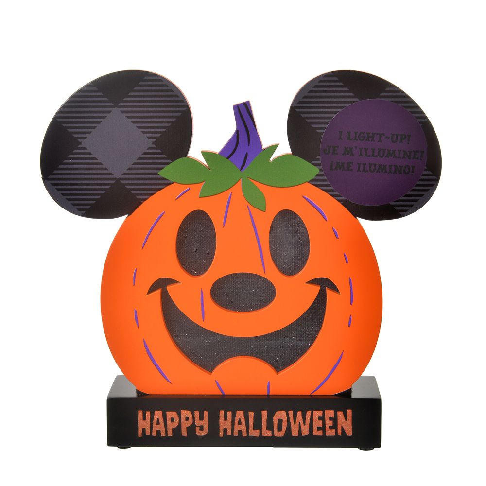 ディズニーストア ハロウィン パンプキン LEDライト ミッキー