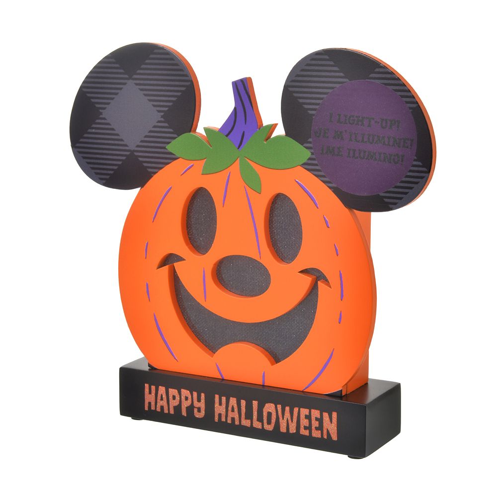 公式 ショップディズニー ミッキー Ledライト カボチャ Disney Halloween 21