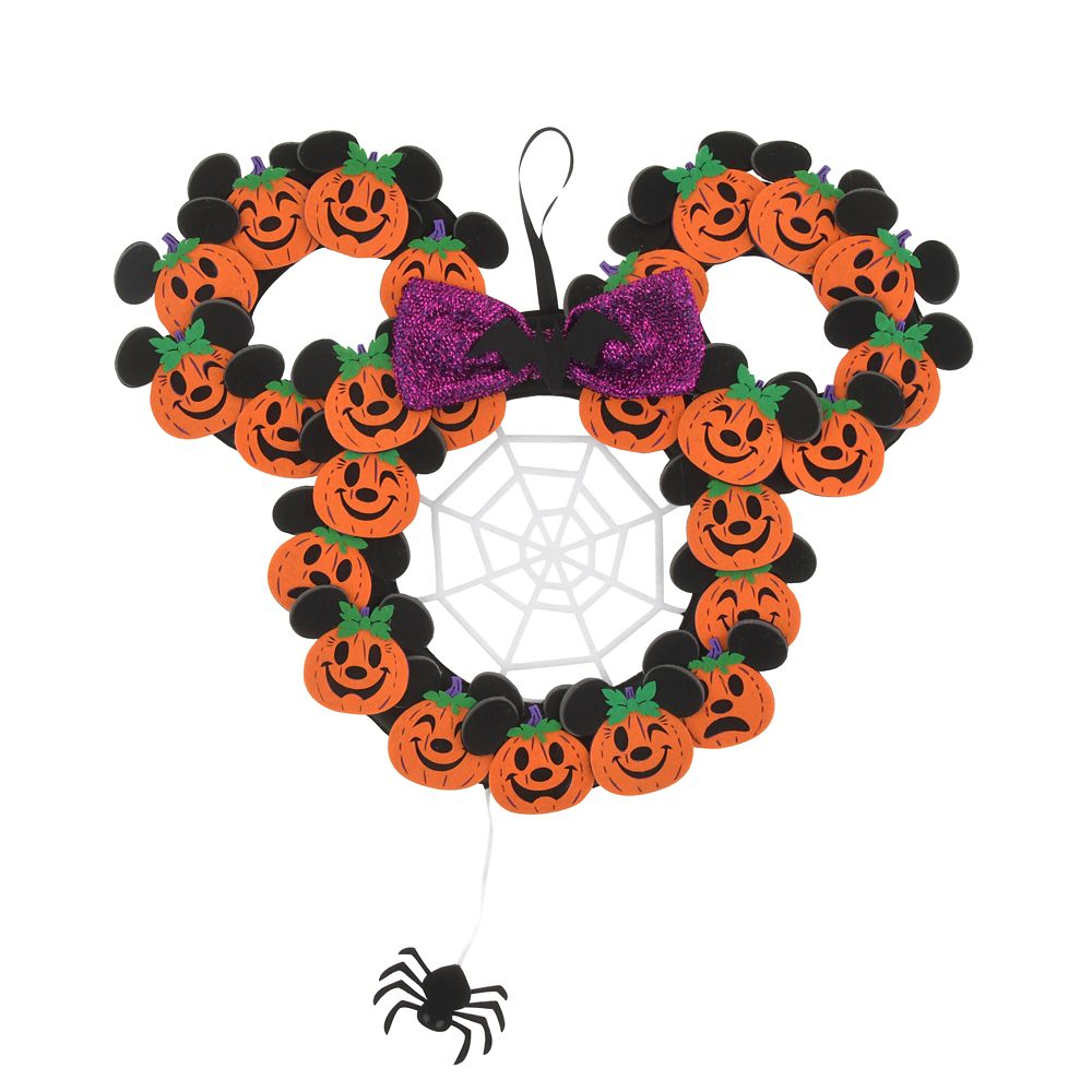 公式 ショップディズニー ミッキー ミニー リース カボチャ Disney Halloween 21