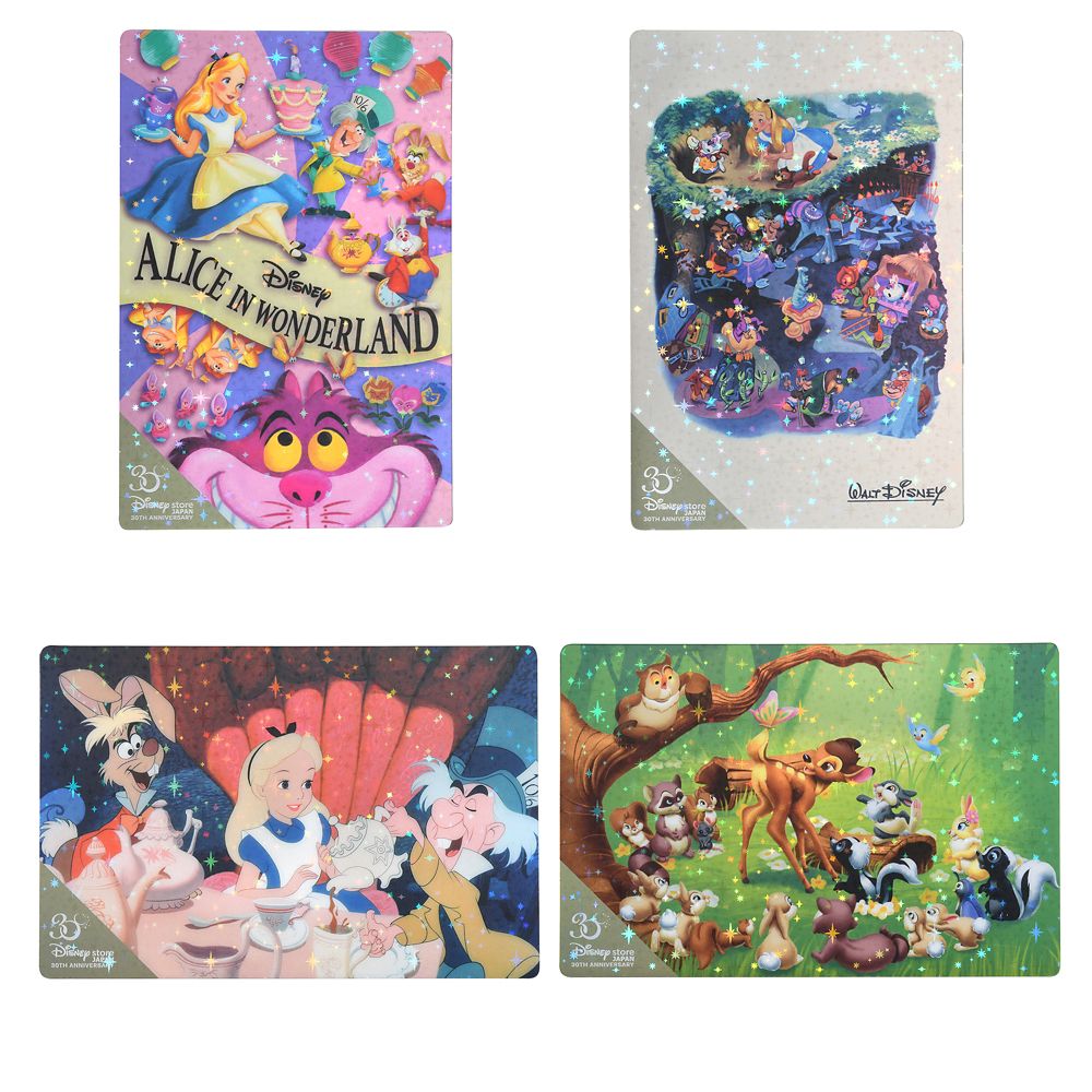 公式 ショップディズニー ディズニーキャラクター ポストカード セット 9月 Disney Store Japan 30th