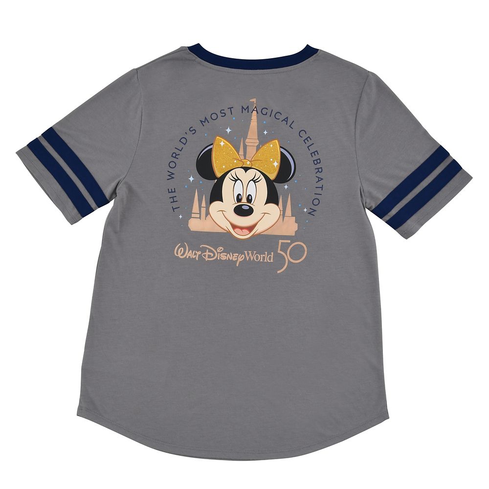 公式 ショップディズニー ミニー 半袖tシャツ Walt Disney World 50th Celebration