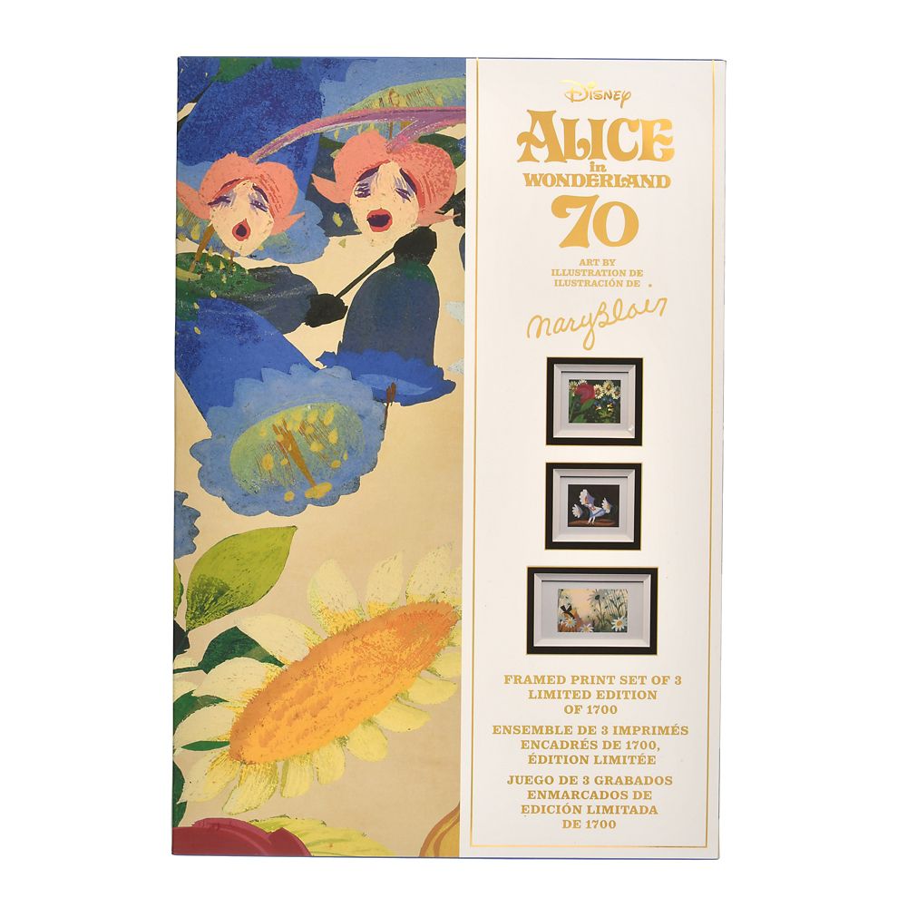 オリジナル ふしぎの国のアリス ディズニー 美品 アリス 花たち Blair Mary メアリーブレア フレームアート ピンバッジセット その他 Labelians Fr