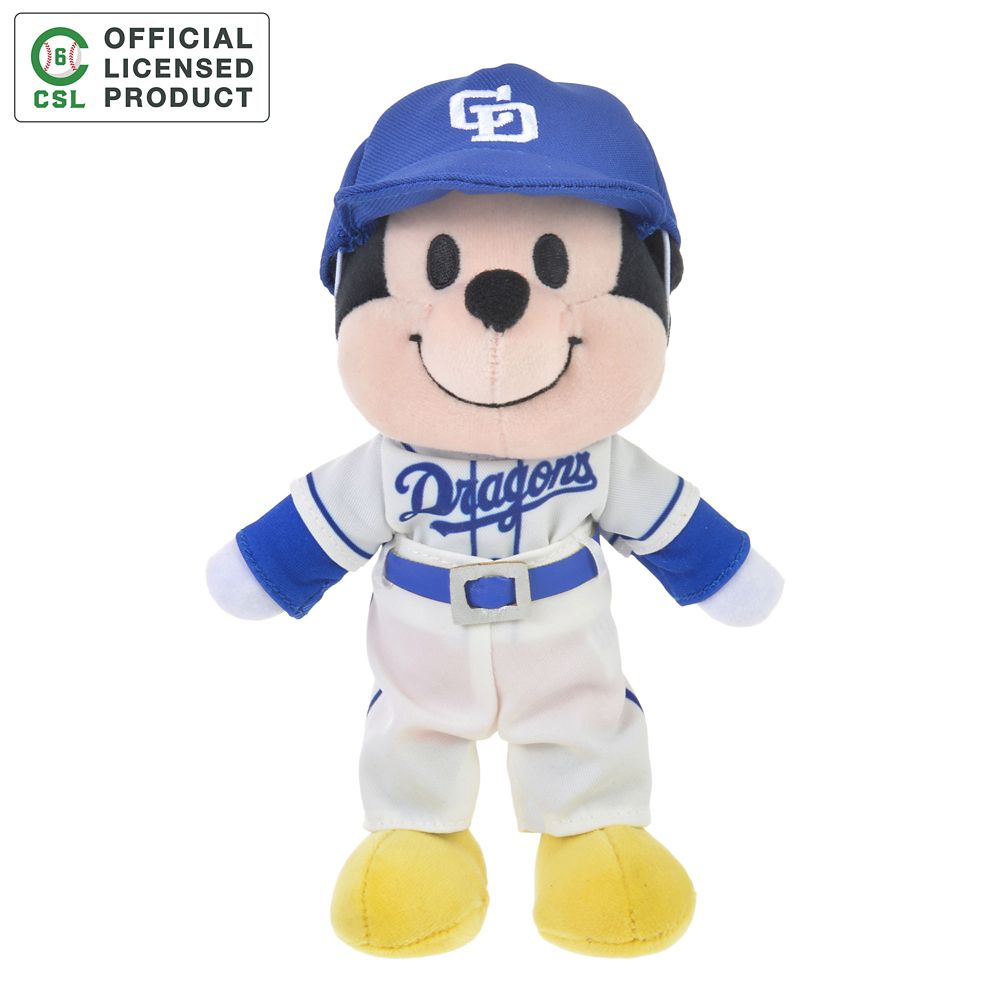 ﾃﾞｨｽﾞﾆｰｽﾄｱ プロ野球の球団コスのぬいもーず マリンのディズニーキャラクターサインコレクト