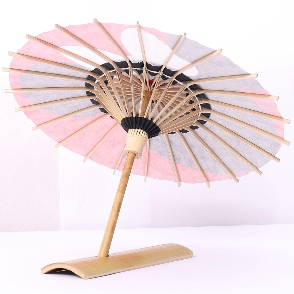 ディズニー/京都伝統工芸 姫和傘 ミニー月奴/黒