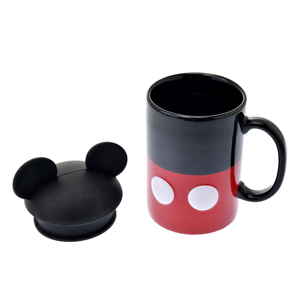 公式 ショップディズニー ミッキー マグカップ ふた付き ボディ イヤーハット